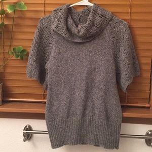 Gray Turtleneck Sweater